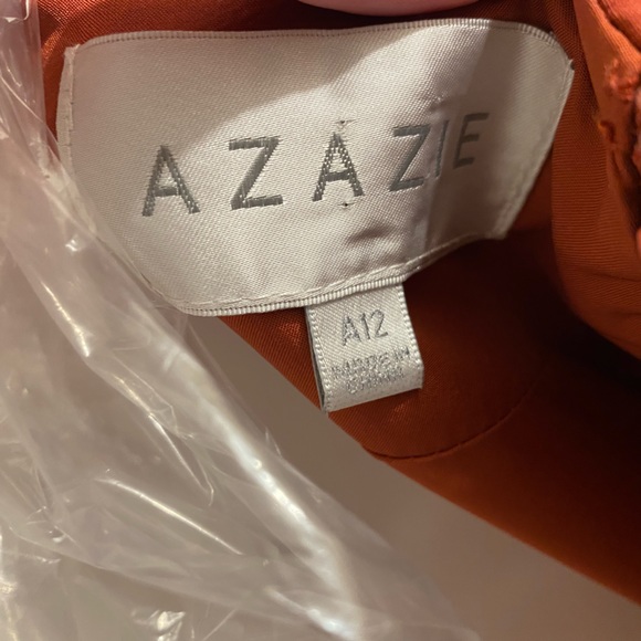 Azazie Davis bridesmaid dress (terracotta) - Picture 5 of 7